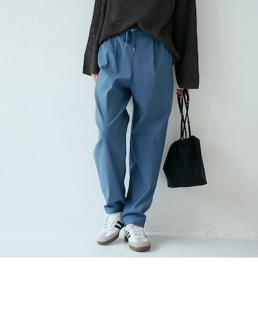 【定番/秋カラー/ストレッチ性/撥水/UVカット】【シリーズ累計販売数20万本突破】イージービューティーテーパードパンツ（WEB限定サイズ）