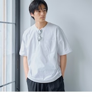 【吸水速乾、接触冷感、遮熱性、UVカット】マルチファンクション無地ポケットTシャツ