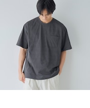 【吸水速乾、接触冷感、遮熱性、UVカット】マルチファンクション無地ポケットTシャツ
