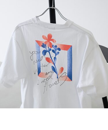 AllenA(アレンエー)別注アソートアートプリント半袖Tシャツ
