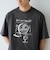 AllenA（アレンエー）別注アソートアートプリント半袖Tシャツ