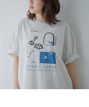 AllenA(アレンエー)別注アソートアートプリント半袖Tシャツ