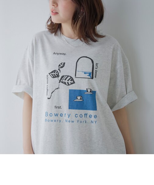 AllenA(アレンエー)別注アソートアートプリント半袖Tシャツ