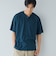 スラブ天竺ヘンリーネック半袖Tシャツ