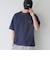 【吸水速乾/UVカット】配色ポンチ半袖ポケットTシャツ