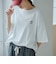 【I LOVE LA（アイラブエルエー）】ワンポイント ロゴ刺繍ユニTシャツ（WEB限定サイズあり）