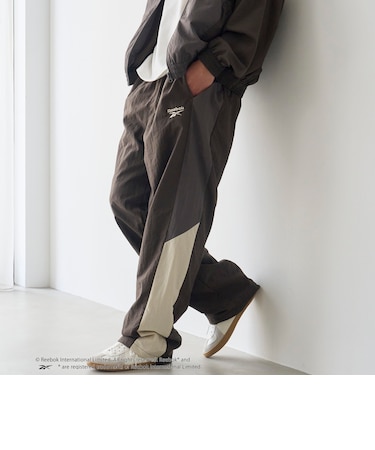 Reebok（リーボック）別注ナイロントラックパンツ