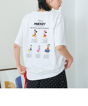 【MICKEY(ミッキー)/別注】アソートロゴプリント 半袖ユニTシャツ(WEB限定サイズあり)