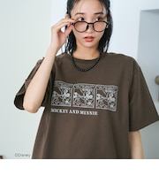 【MICKEY(ミッキー)/別注】アソートロゴプリント 半袖ユニTシャツ(WEB限定サイズあり)
