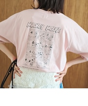 【MICKEY（ミッキー）/別注】アソートロゴプリント 半袖ユニTシャツ（WEB限定サイズあり）