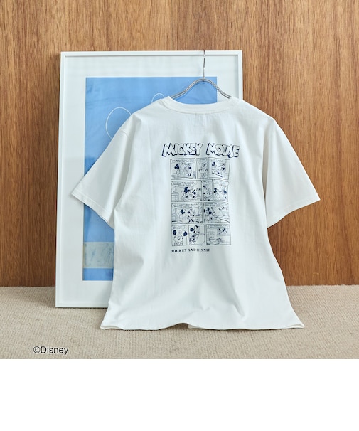 【MICKEY（ミッキー）/別注】アソートロゴプリント 半袖ユニTシャツ（WEB限定サイズあり）