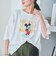 【MICKEY（ミッキー）/別注】ミッキー＆ミニー 袖フリル半袖Tシャツ