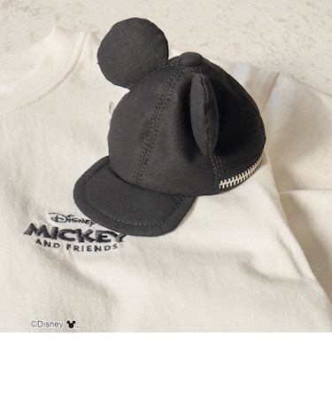 【MICKEY（ミッキー）/別注】シルエットキャップポーチ