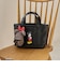 【MICKEY（ミッキー）/別注】レザーライクミニトートバッグ