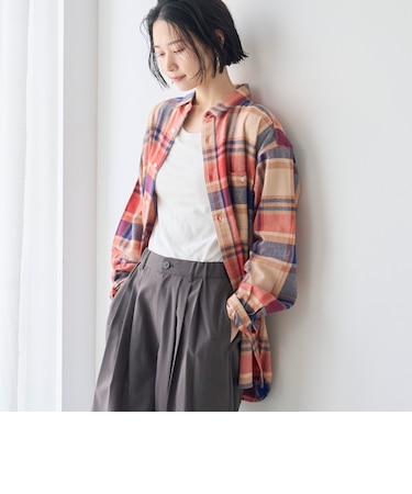 【抗菌防臭】アソートチェックネルシャツ