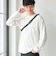 【Tough&Soft】天竺coenロゴ刺繍入り無地長袖Tシャツ