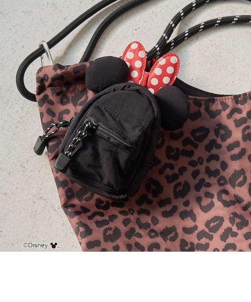 【新色登場 / MICKEY(ミッキー) / 別注】 リュック型シルエットミニポーチ