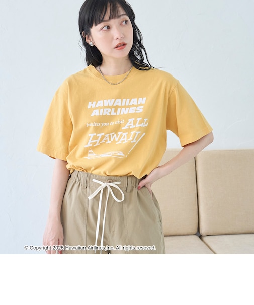 【RS別注】Hawaiian Airlines（ハワイアン航空）グラフィックアソートプリントTシャツ
