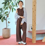 ミニ裏毛アメスリカットソーサロペット オールインワン