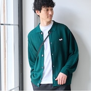Penneys(ぺニーズ)別注ワンポイントポロ衿ニットカーディガン
