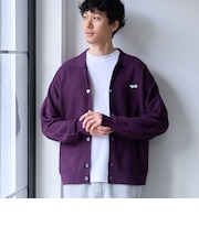 Penneys(ぺニーズ)別注ワンポイントポロ衿ニットカーディガン