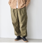 ワイドシルエット コットンカーゴパンツ