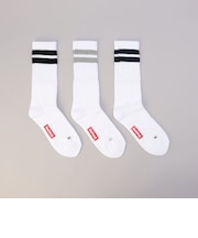Healthknit(ヘルスニット)2ラインソックス【3足セット】