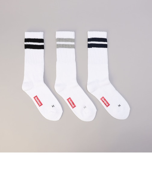 Healthknit（ヘルスニット）2ラインソックス【3足セット】