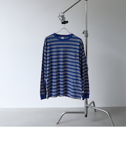 【Tough&Soft】天竺マルチボーダーロングスリーブTシャツ