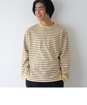【Tough&Soft】天竺マルチボーダーロングスリーブTシャツ
