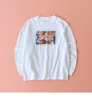 Pontre Studio(ポンレストゥディオ)デザインプリントロングスリーブTシャツ