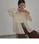 【秋カラー新登場◎/セットアイテム】シアーシャーリングシャツカーデセット