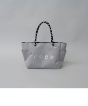 coen(コーエン)シルバーロゴ キャンバストートバッグ(Mサイズ)