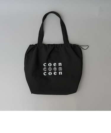 coen（コーエン）3ロゴトートバッグ