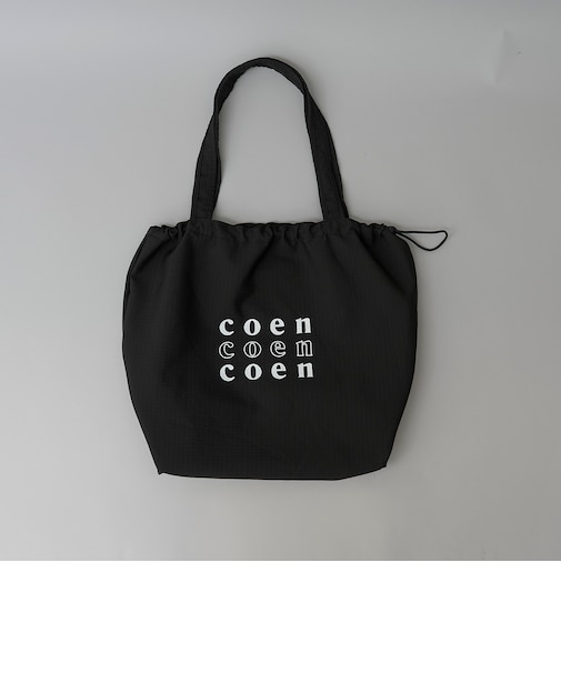 coen（コーエン）3ロゴトートバッグ