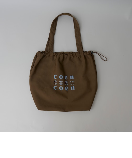 coen（コーエン）3ロゴトートバッグ