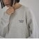 【選べる着丈】coen（コーエン）ロゴ刺繍 C/N裏毛スウェット