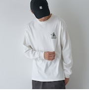 【WEB限定】モジャッシュ胸ポイントロングスリーブTシャツ