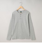 【WEB限定】スパンリブヘンリーベーシックTシャツ