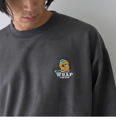 【WEB限定】OZZYブラッシュポンチクルーネックロングスリーブTシャツ