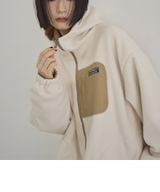 【PARKNIK（パークニック）】リバーシブル撥水フーディーブルゾン