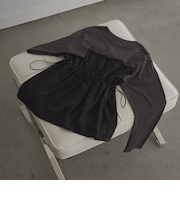 シアードッキング ギャザーロングスリーブTシャツ