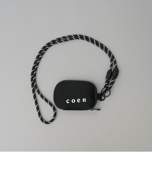 coen（コーエン）ロゴ ダイバーマルチポーチ（Sサイズ）