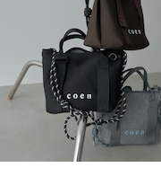 coen（コーエン）ロゴ 2wayダイバートートバッグ（Mサイズ）