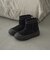 TOECAP ムートンライクショートブーツ