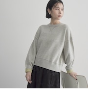 【好評ニットが今年も登場◎】スウェットライク2wayニット（WEB限定カラーあり）