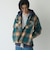 【WEB限定】POLO BCS（ポロ・ビーシーエス）起毛シャギーチェックCPOシャツ（KELLY）