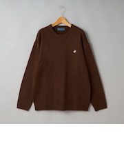 【WEB限定】BEVERLY HILLS POLO CLUB(ビバリーヒルズポロクラブ)ガゼットステッチクルーネックニット