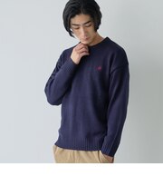 【WEB限定】POLO BCS（ポロ・ビーシーエス）ガゼットステッチクルーネックニット