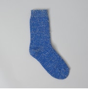 【H FOOT WEAR（エイチ フットウェア）】CHINE メランジテンジククルーソックス